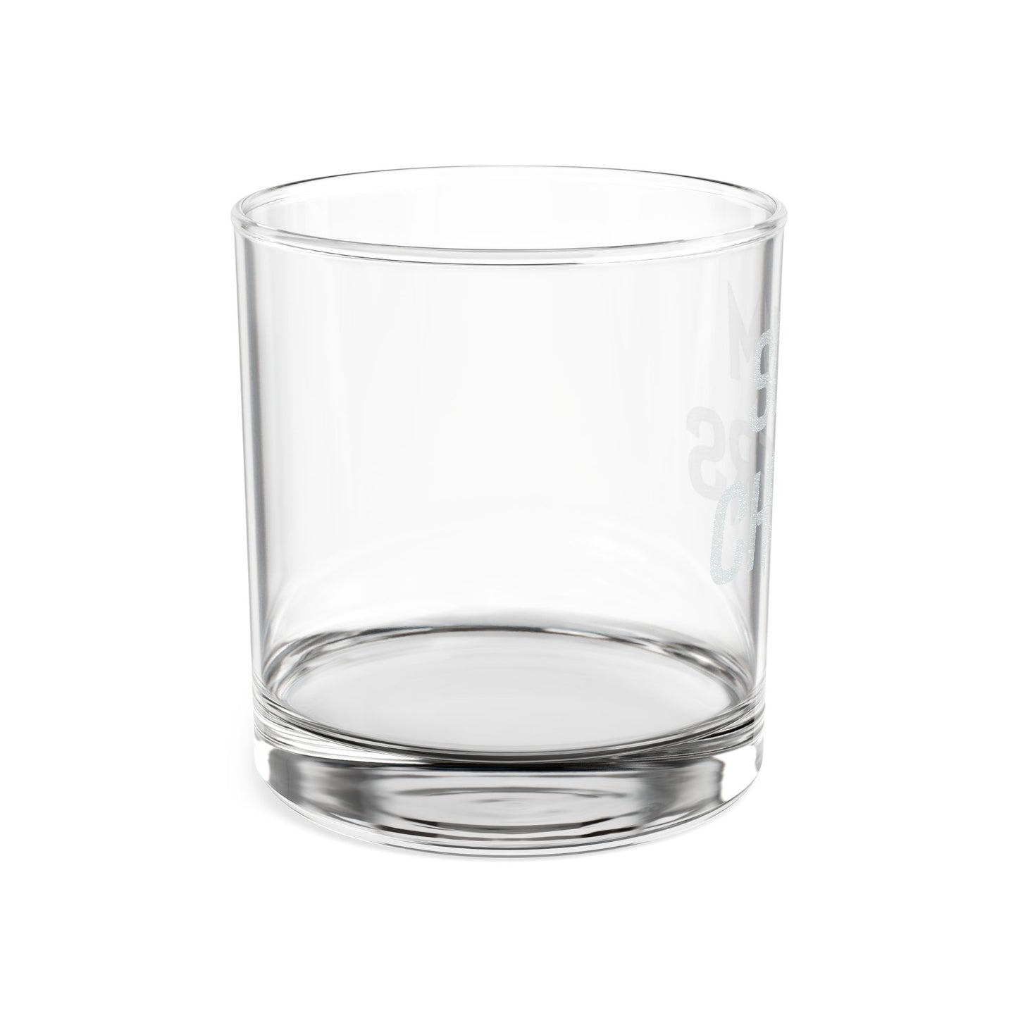 Scum Cheers Engraved Rocks Glass