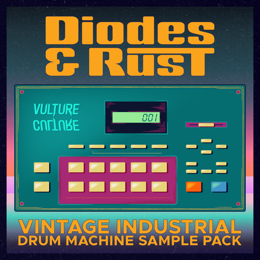 Diodes & Rust: Vintage Industrial Drum Sample Pack